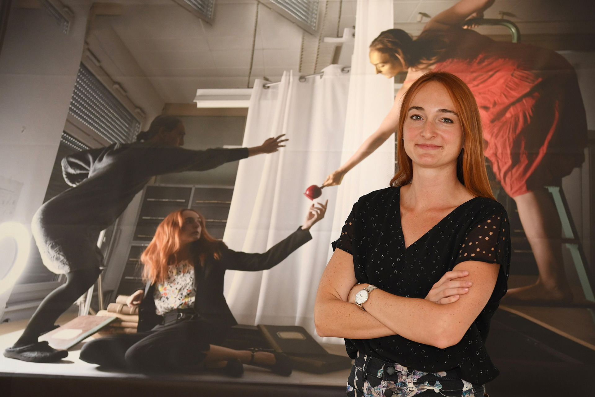 Hannah J. Kohler im Künstlergespräch